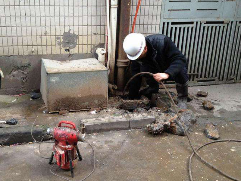 武定疏通下水道-洗菜池疏通